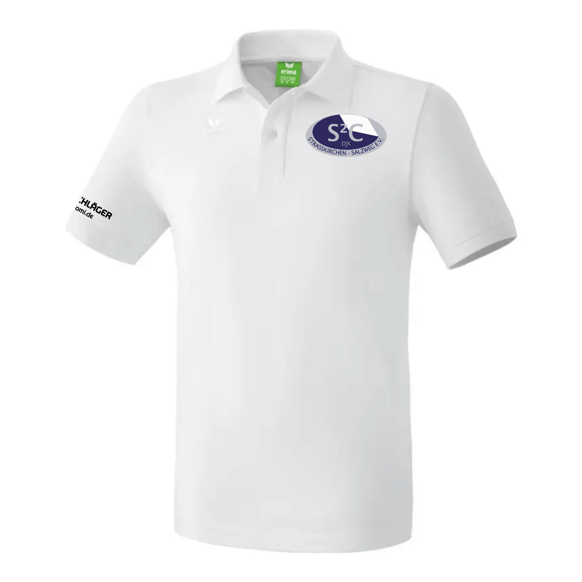 Erima TS Poloshirt weiß