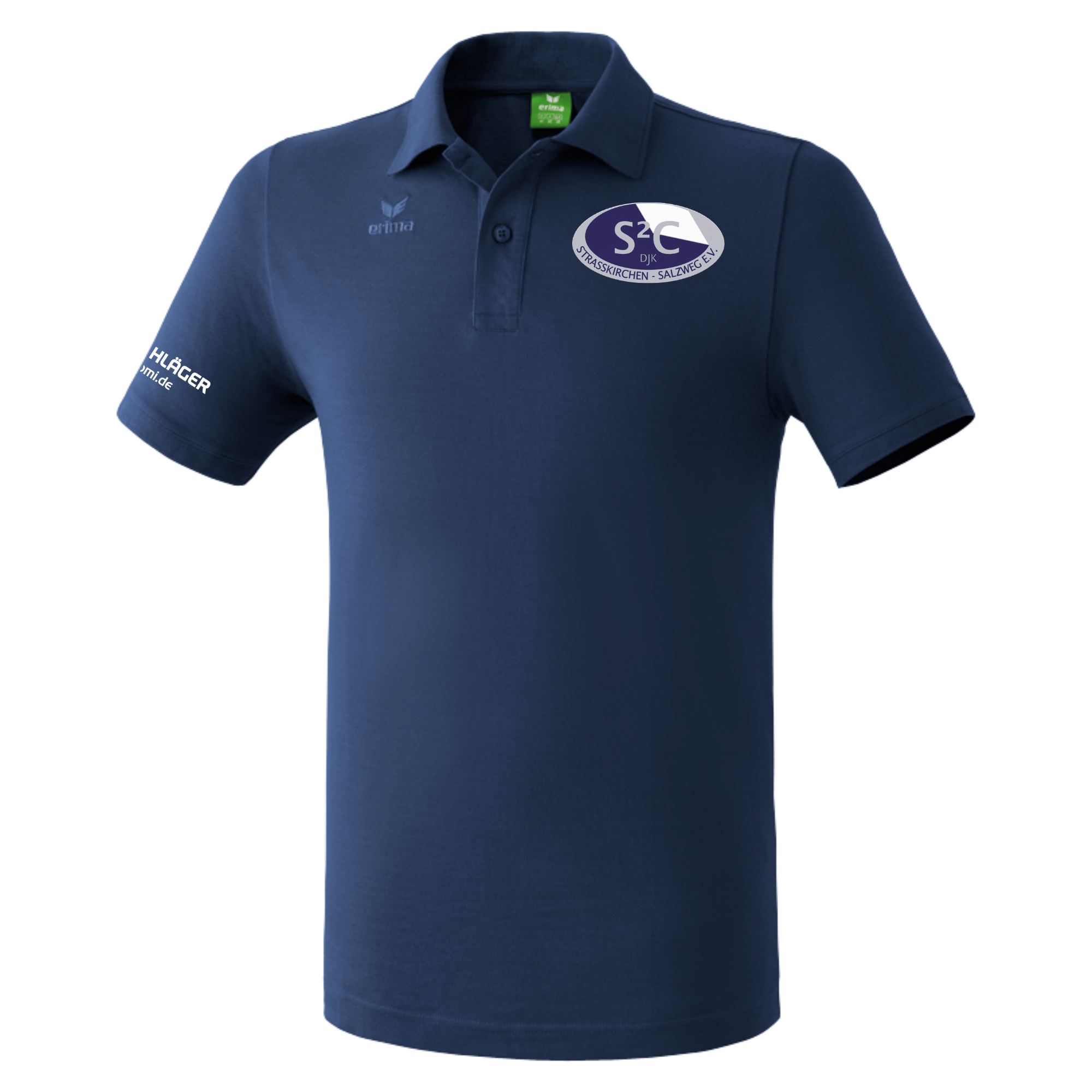 Erima TS Poloshirt blau